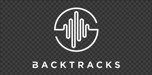 Backtracks logo for dark background